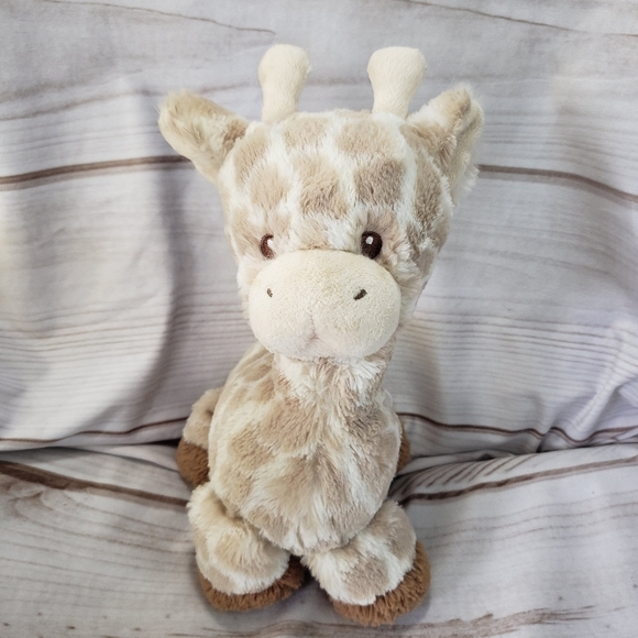 Ebba Loppy Giraffe Tan Musical Windup Plush Toy Aurora Brahms 11 Inch 2019 - Picture 1 of 9